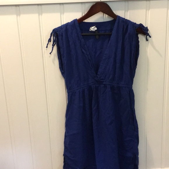 navy blue beach cover up